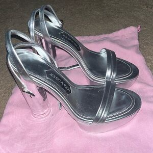 JESSICA RICH HEELS SILVER SOLD OUT IN STORE !!!